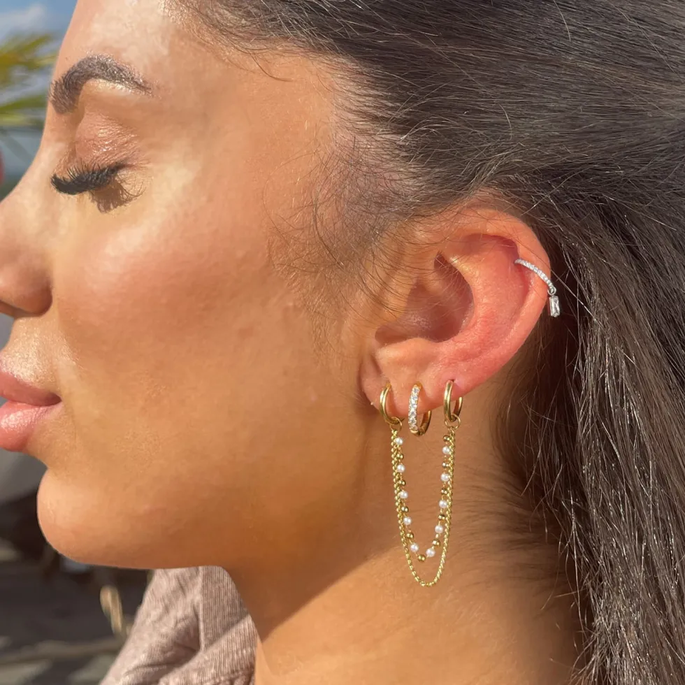 Baguette Clicker Piercing | Chirurgenstahl