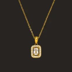 Big Shine Halskette | 18K vergoldet
