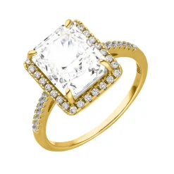 Big White Ring | 925 Echtsilber