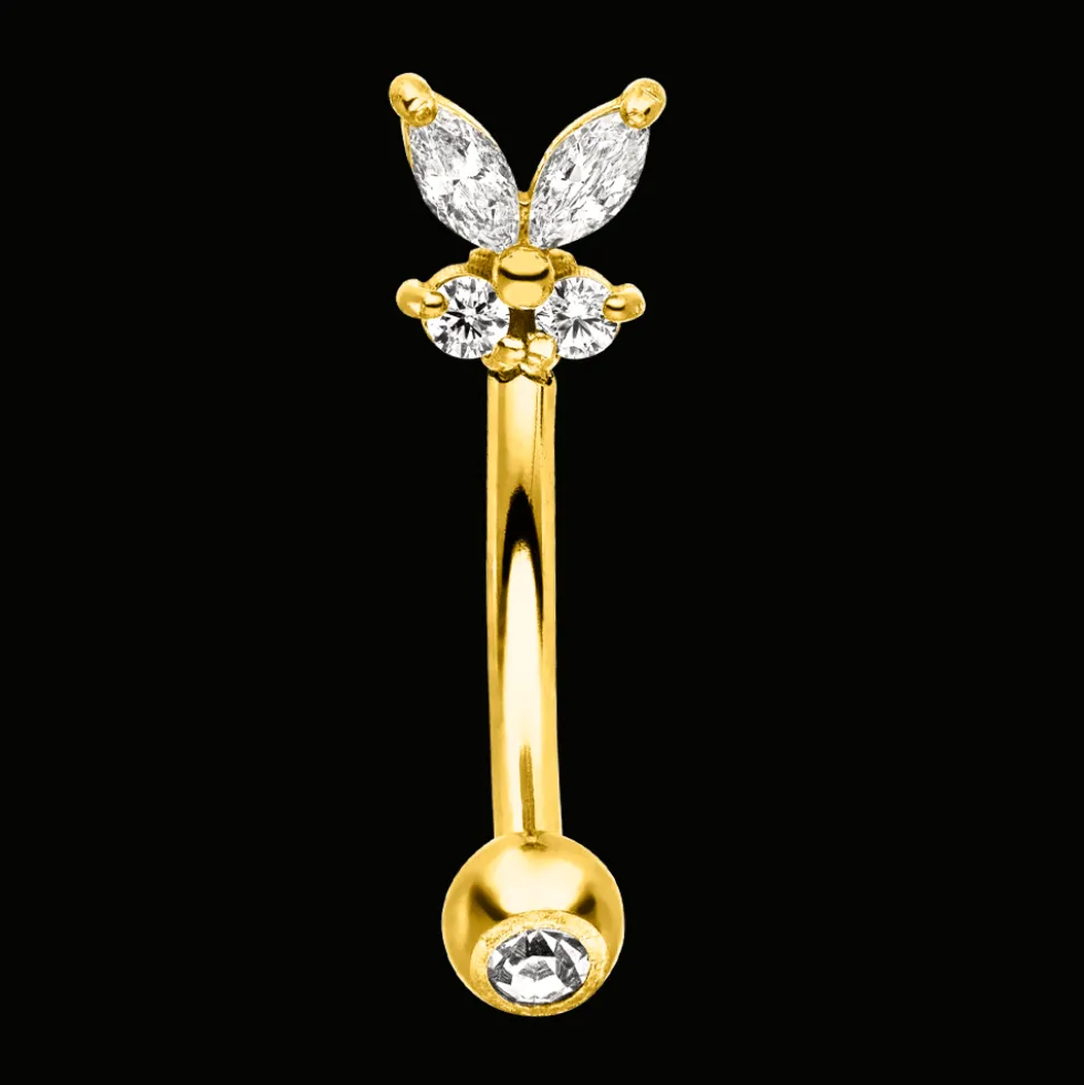 Butterfly Rook Piercing | Chirurgenstahl