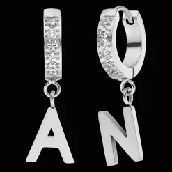 Chunky Alphabet Ohrringe | 18K vergoldet
