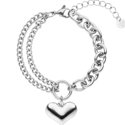 Chunky Heart Armband | 18K vergoldet