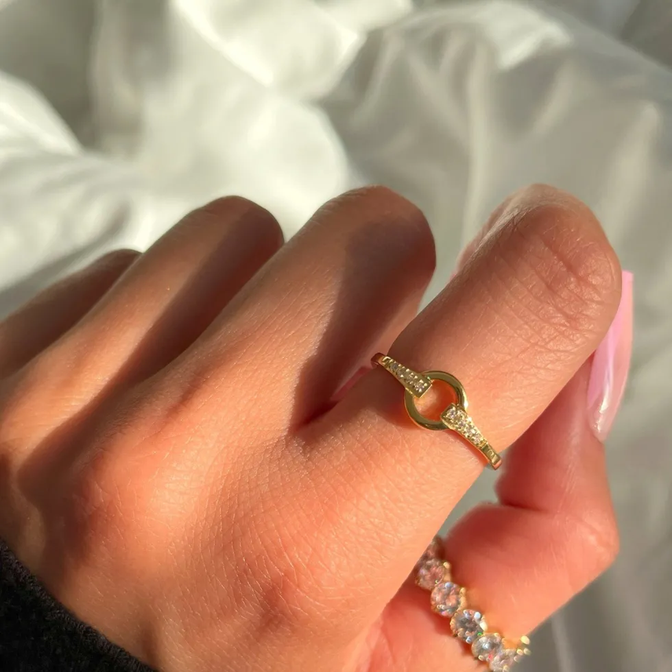 Circle Ring | 18K vergoldet