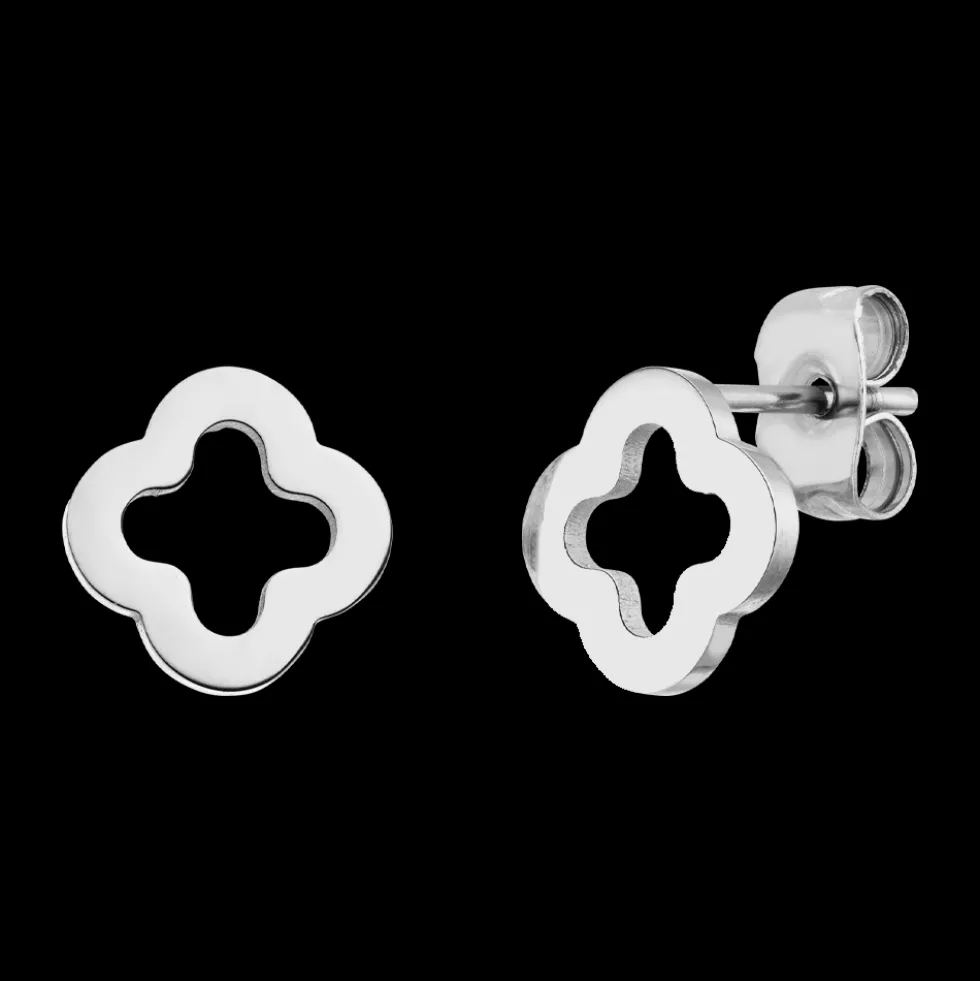Clover Ohrstecker | 18K vergoldet