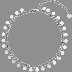 Coins Fußkette | 14K vergoldet