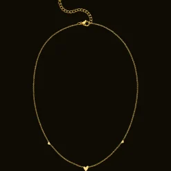 Cute Heart Halskette | 18K vergoldet