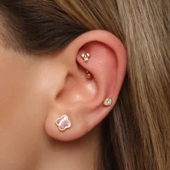 Cute Three Rook Piercing | Titan