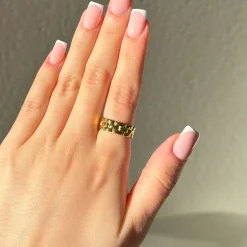 Deluxe Ring | 18K vergoldet