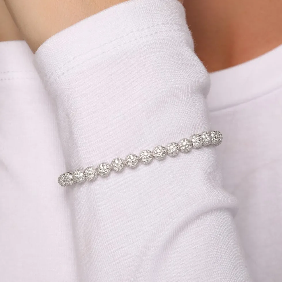 Diamond Glow Armband | 925 Echtsilber