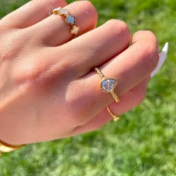 Dotty Ring | 18K vergoldet