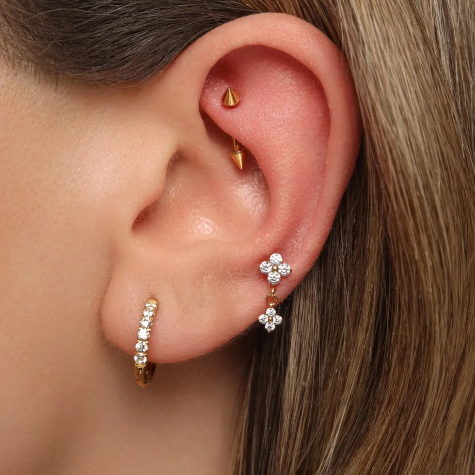 Double Four Piercing | Titan