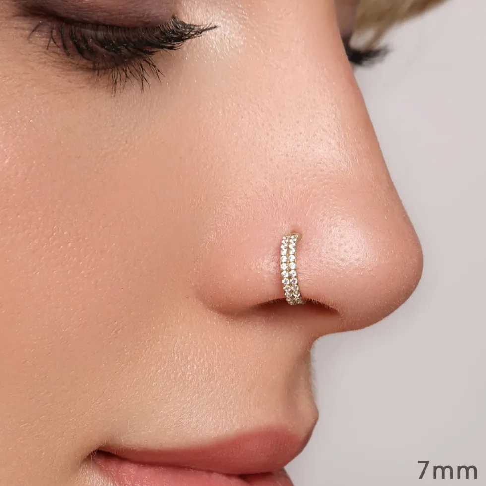Double Shine Clicker | Nasen- & Ohrpiercing