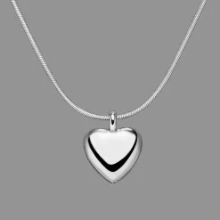 Elegant Heart Halskette | 18K vergoldet