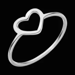 Elegant Heart Ring | 18K vergoldet