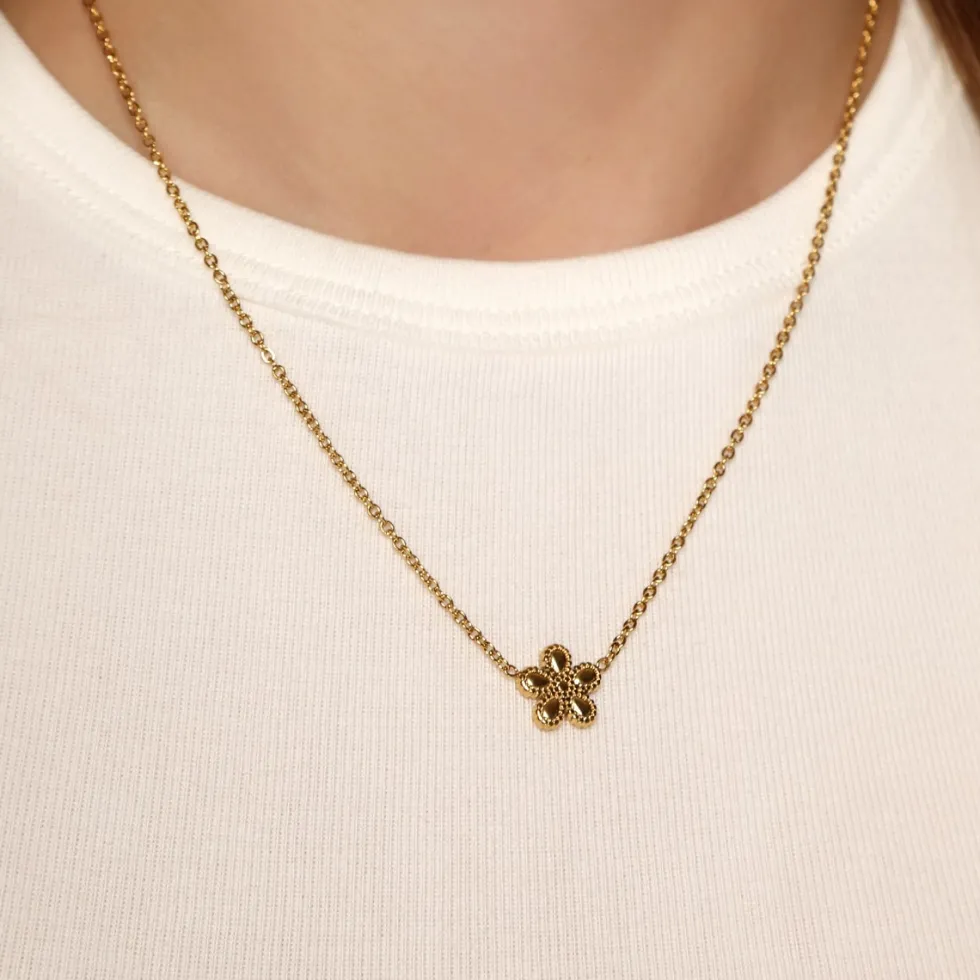 Eternal Fleur Kette | 18K vergoldet