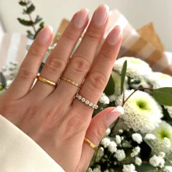 Eye Ring | 18K vergoldet