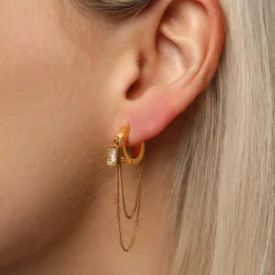 Felicia Ohrringe | 18K vergoldet