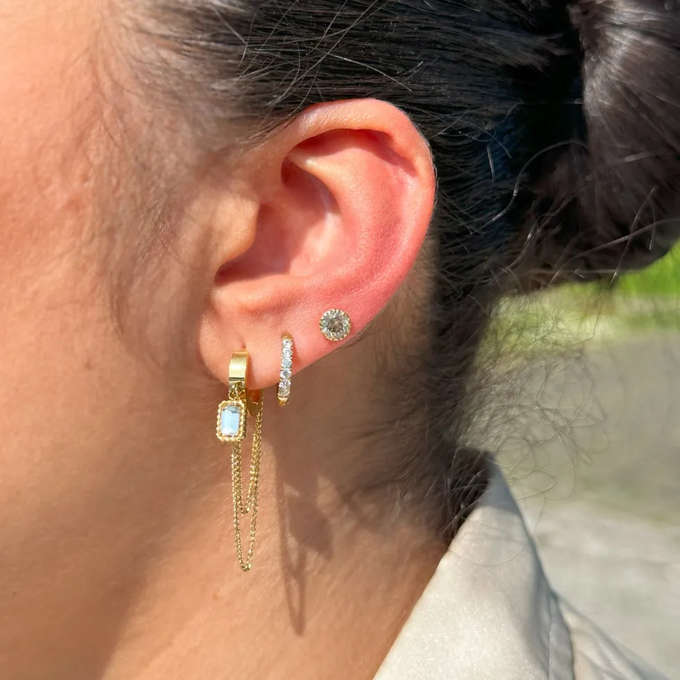 Felicia Ohrringe | 18K vergoldet