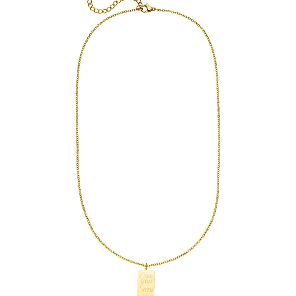 Fingerabdruck | Plainkette + Gravur