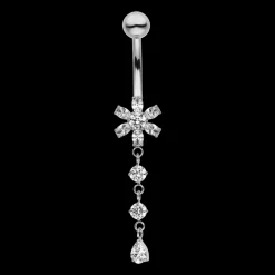 Flower Elegance Belly Piercing | Titan