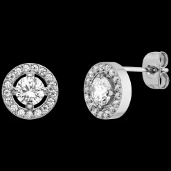 Glamour Circle Ohrstecker | 18K vergoldet