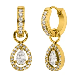 Glamour Drop Ohrringe | 18K vergoldet