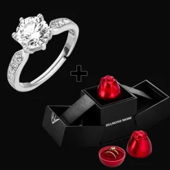 Grazia Ring + Geschenkbox | 925 Echtsilber