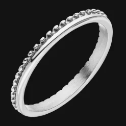 Half Dotted Ring | 18K vergoldet