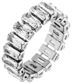 Icy Baguette Ring | 18K vergoldet