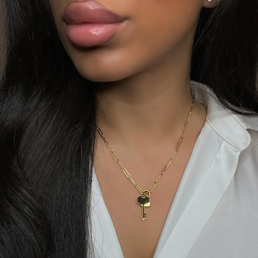 Key Lock | Halskette + Gravur
