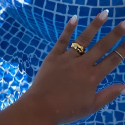 Kyla Ring | 18K vergoldet
