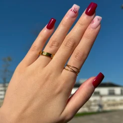 Lines Ring | 18K vergoldet