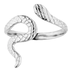 Looping Snake Ring | 18K vergoldet