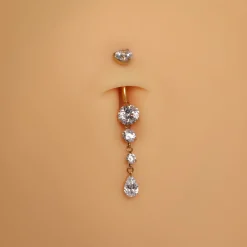 Luxe Glow Belly Piercing | Titan