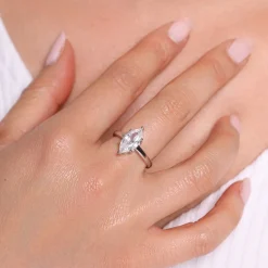 Marquise Ring | 925 Echtsilber
