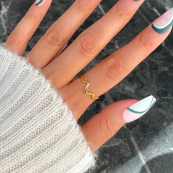 Nalu Ring | 18K vergoldet