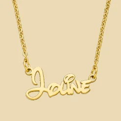 Namenskette Sidney | 18K vergoldet