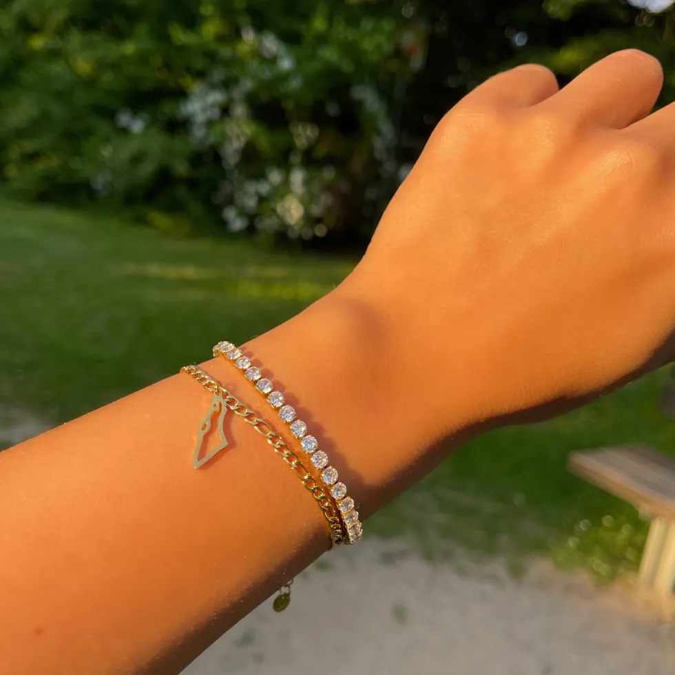 Nations Armband | 18K vergoldet