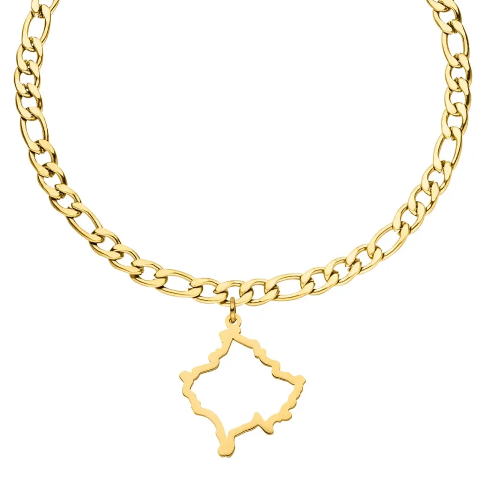 Nations Armband | 18K vergoldet