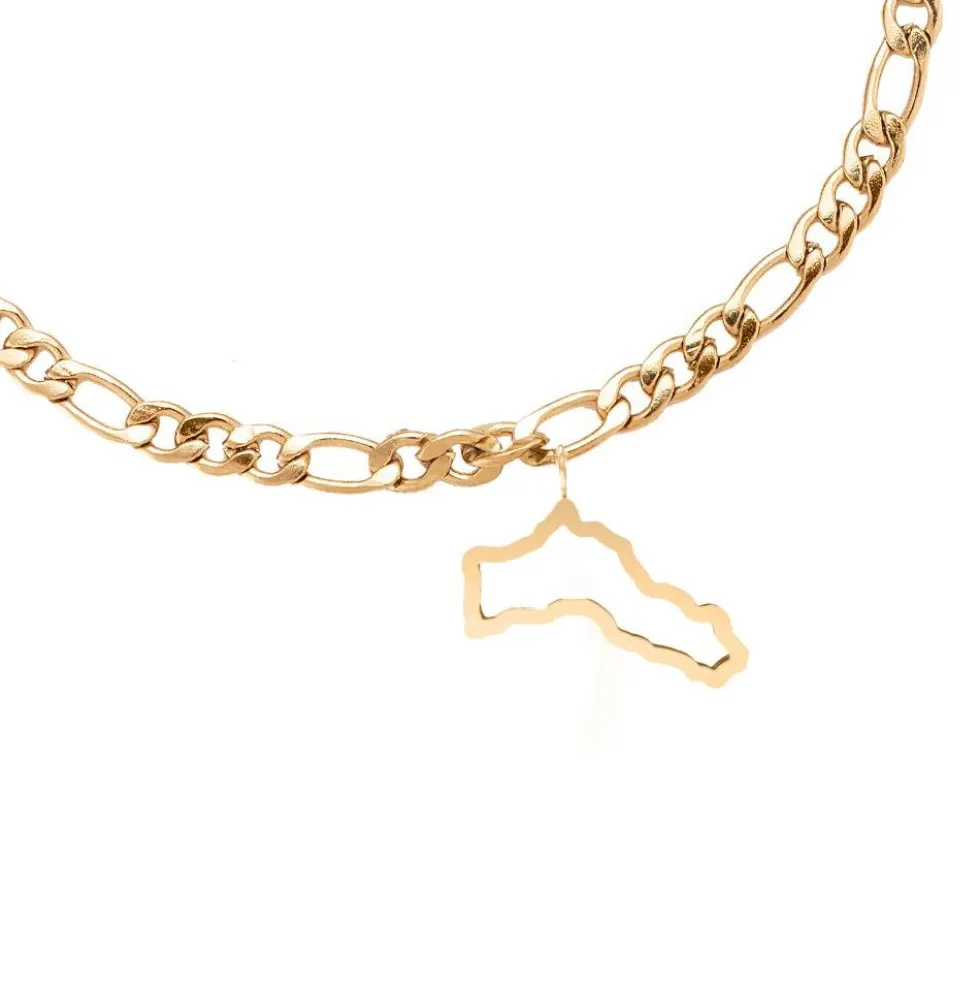 Nations Armband | 18K vergoldet