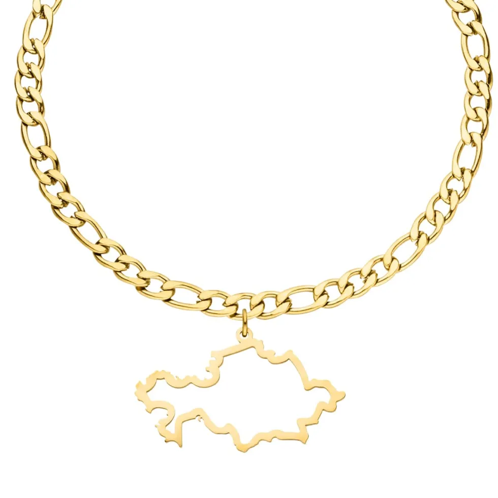 Nations Armband | 18K vergoldet