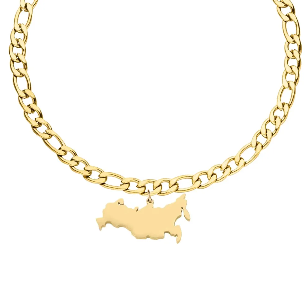 Nations Armband | 18K vergoldet