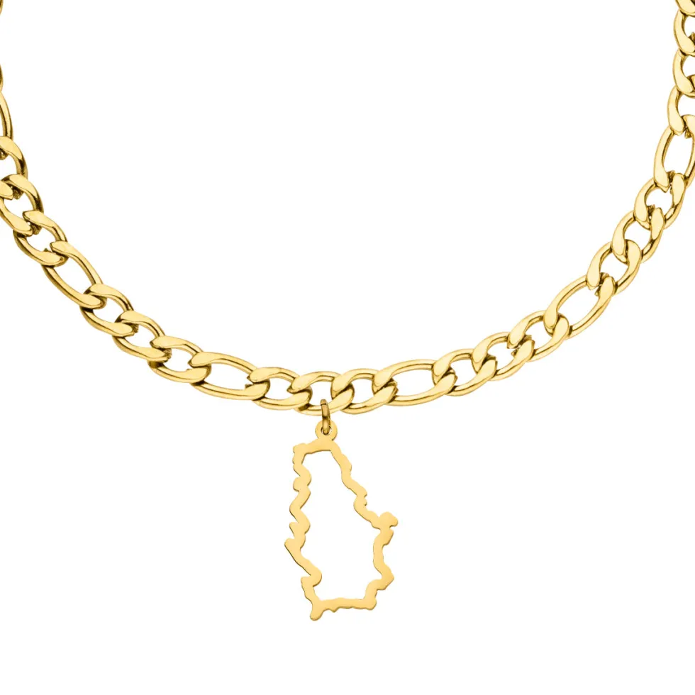 Nations Armband | 18K vergoldet