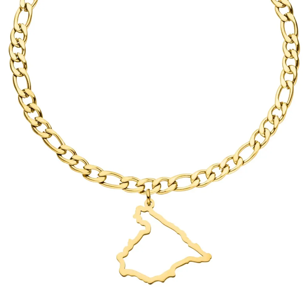 Nations Armband | 18K vergoldet