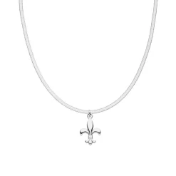 Nations Kette | Edelstahl Silber | Snake Skin