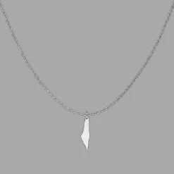Nations Kette | Edelstahl Silber | Filigran