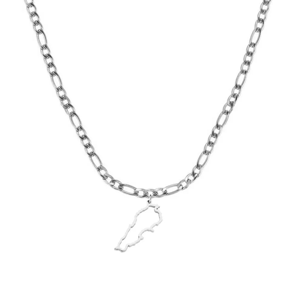 Nations Kette | Edelstahl Silber | Classic