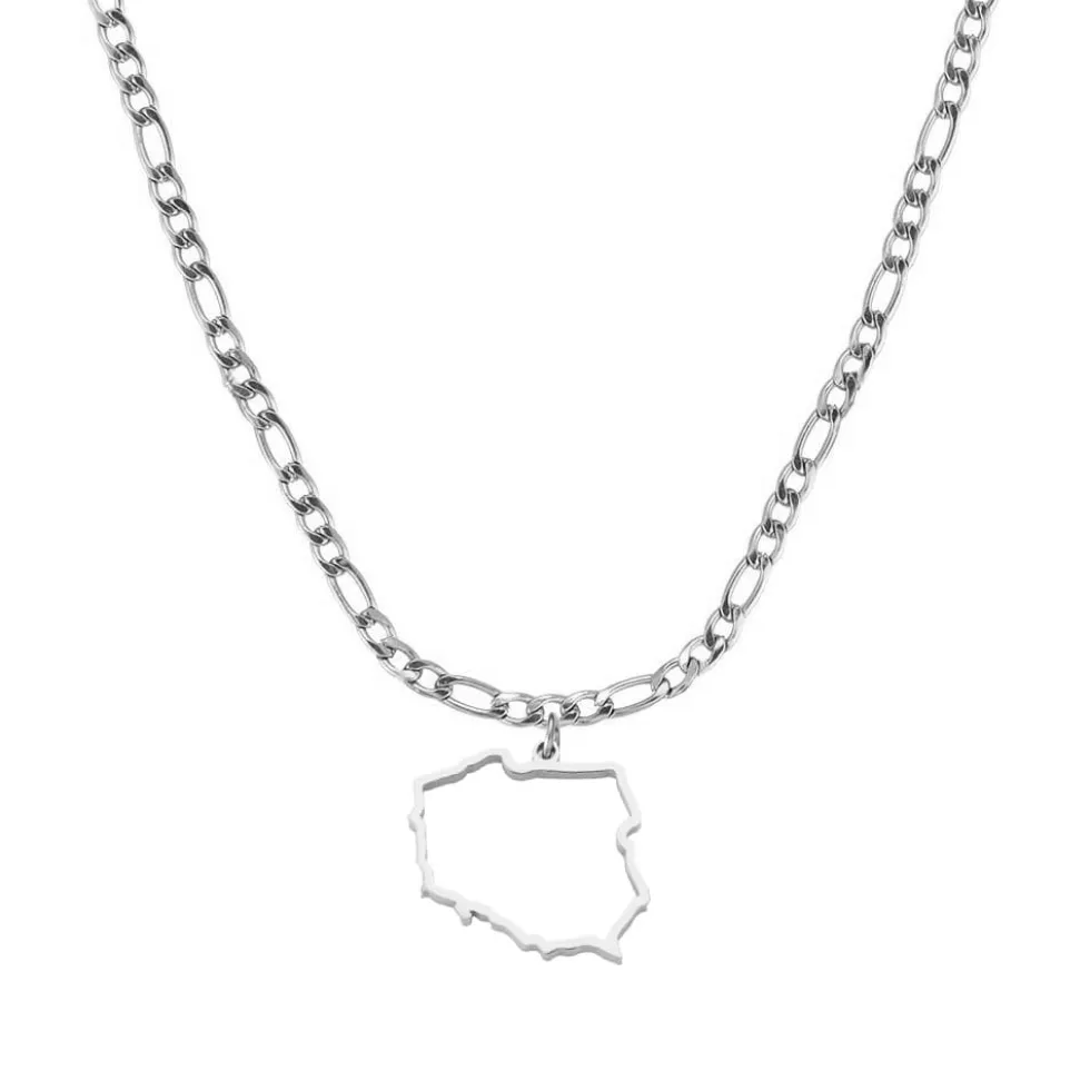Nations Kette | Edelstahl Silber | Classic
