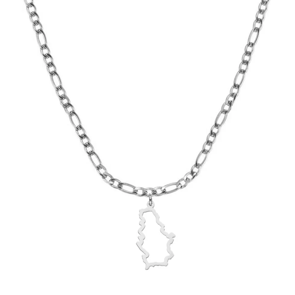 Nations Kette | Edelstahl Silber | Classic