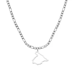 Nations Kette | Edelstahl Silber | Classic